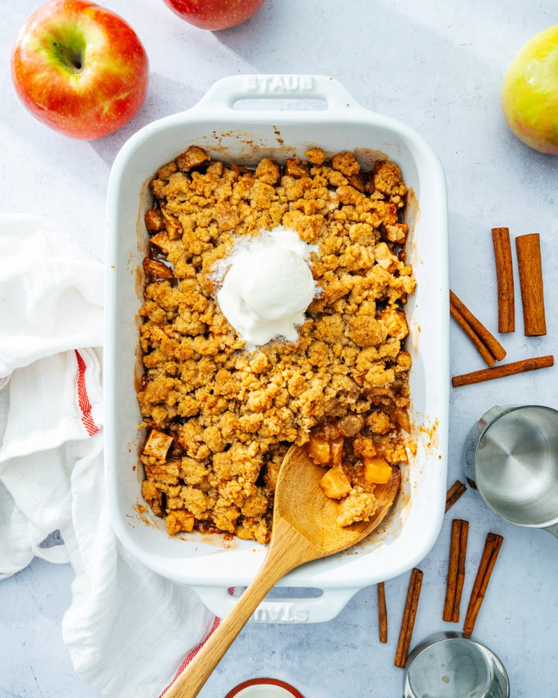 Perfect Apple Crumble – A Couple Cooks