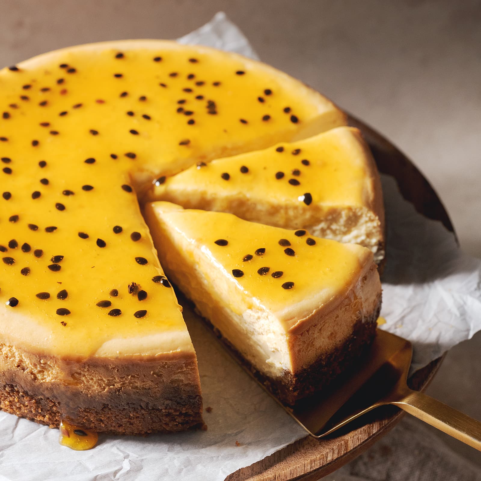 Passionfruit Cheesecake - Teak & Thyme