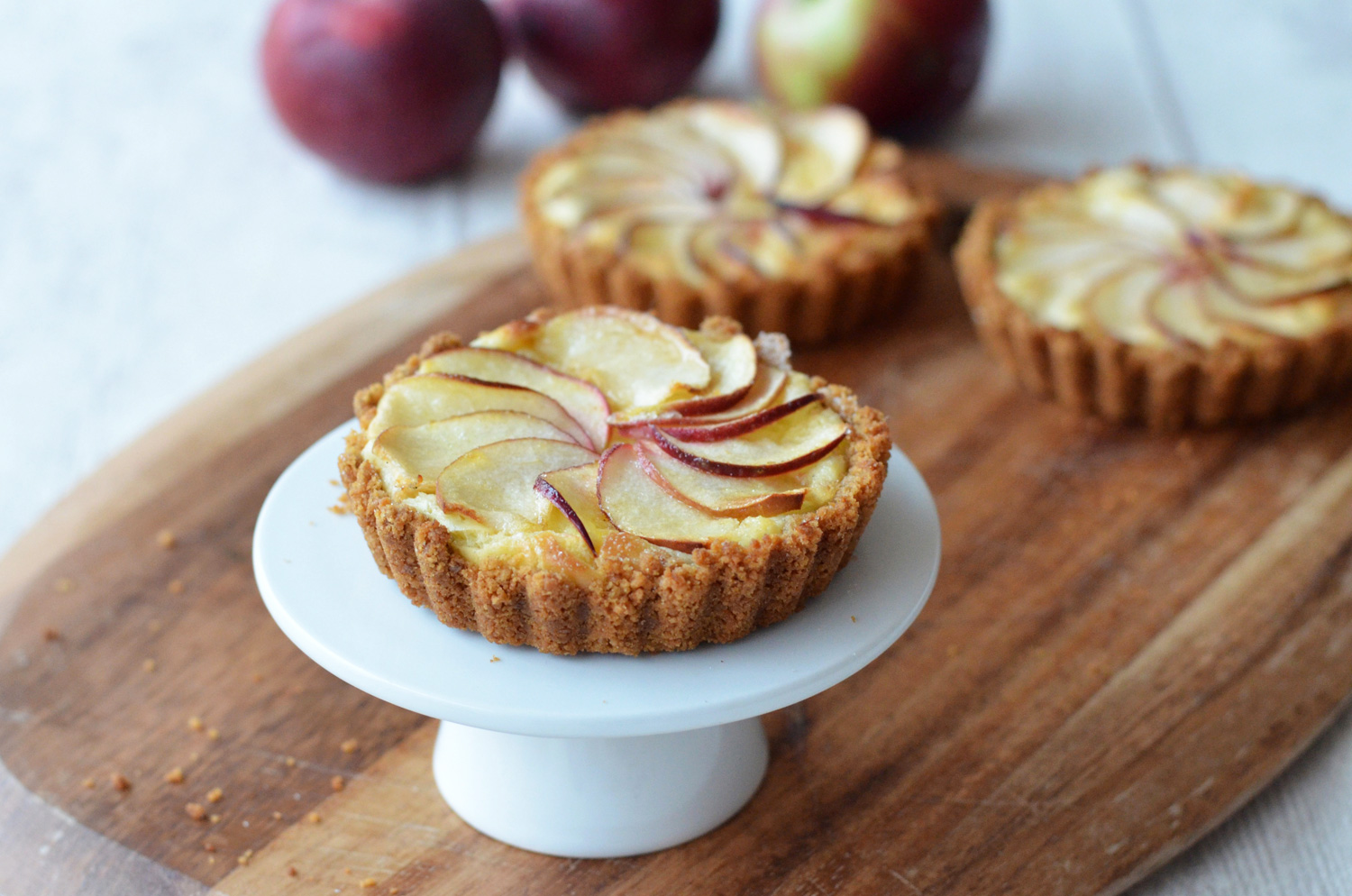 Apple Custard Tart Recipe - Great British Chefs