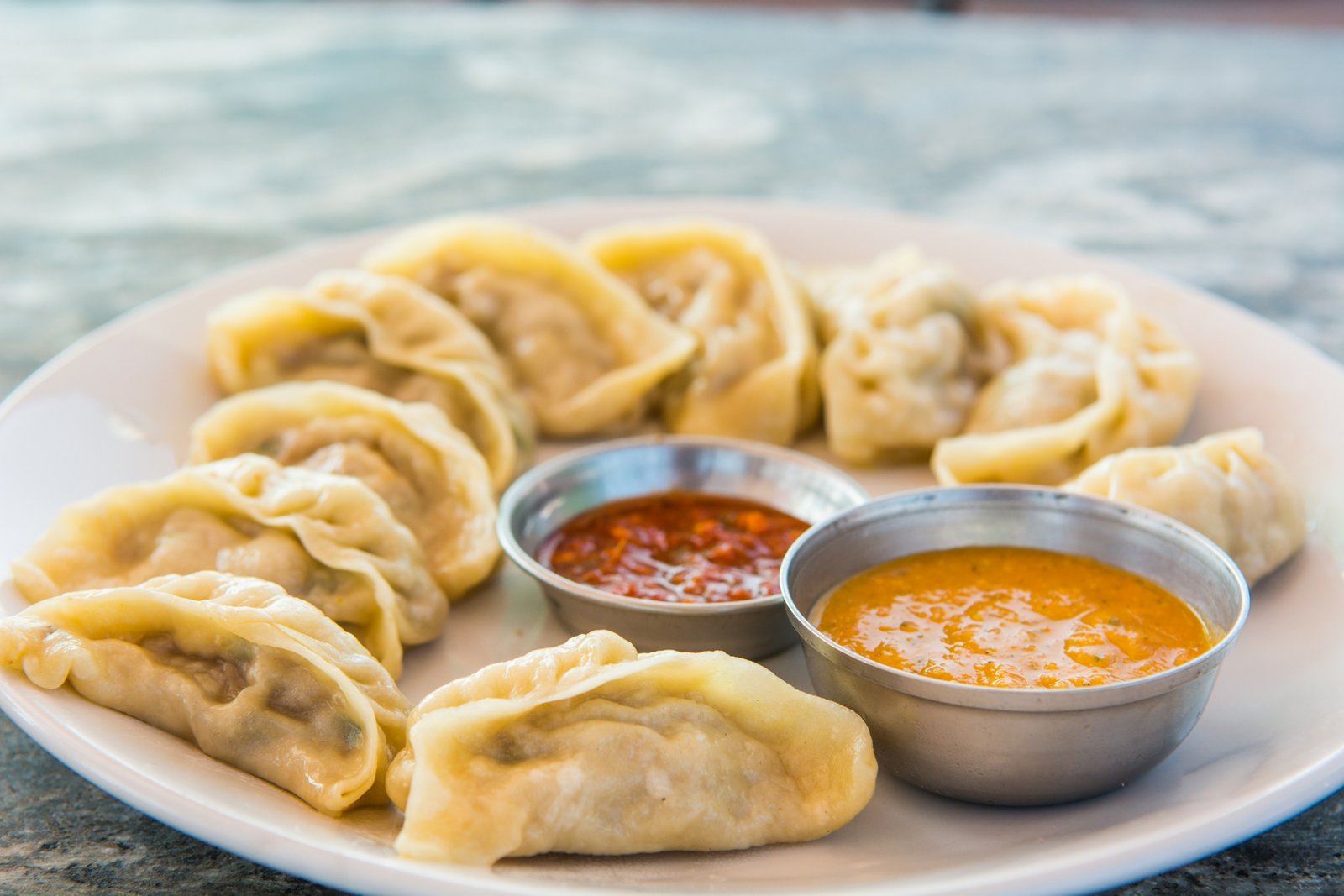 Chicken Momos Recipe - Steamed Chicken Dumplings by Archana's Kitchen