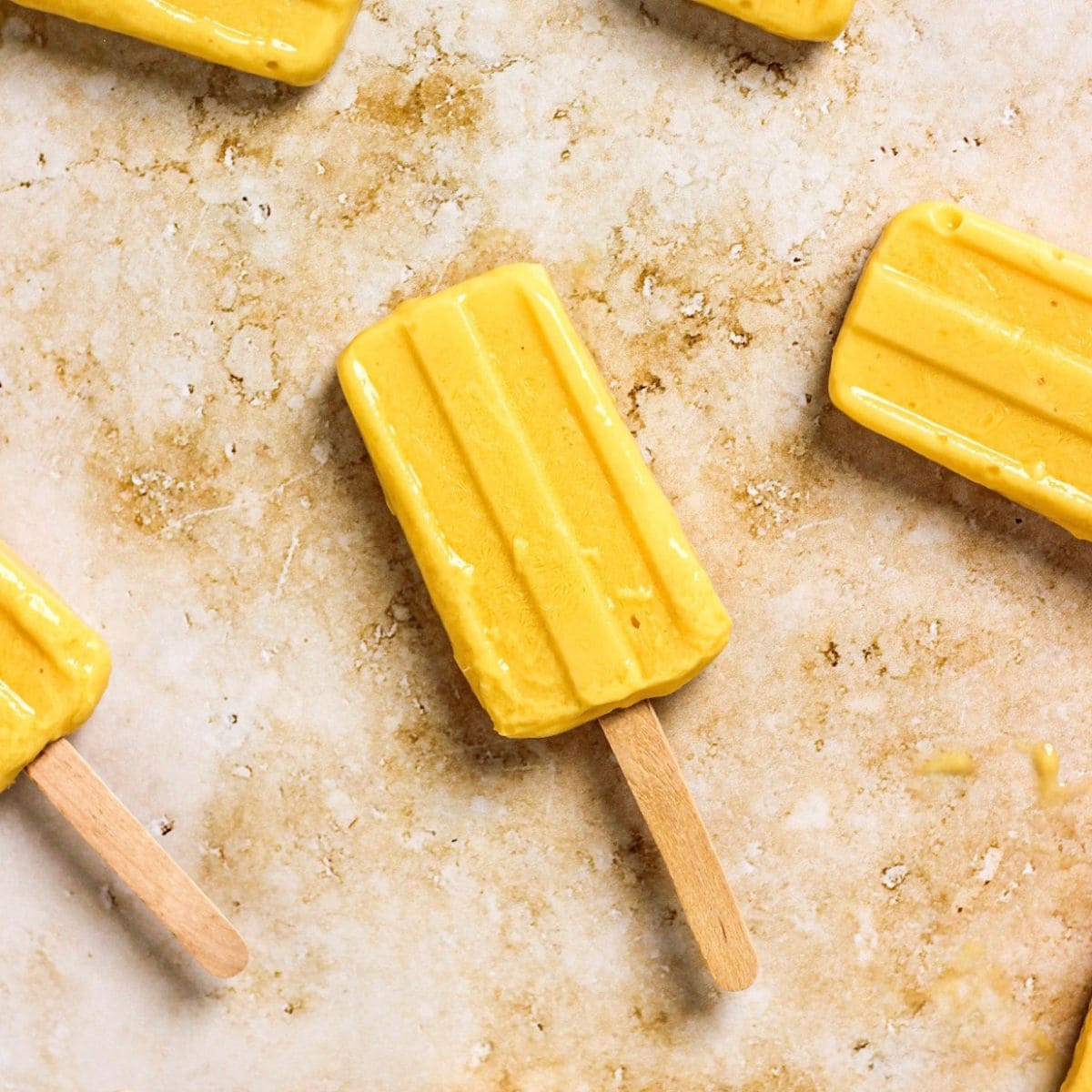 Easy Mango Popsicles Recipe | Baked Abundance