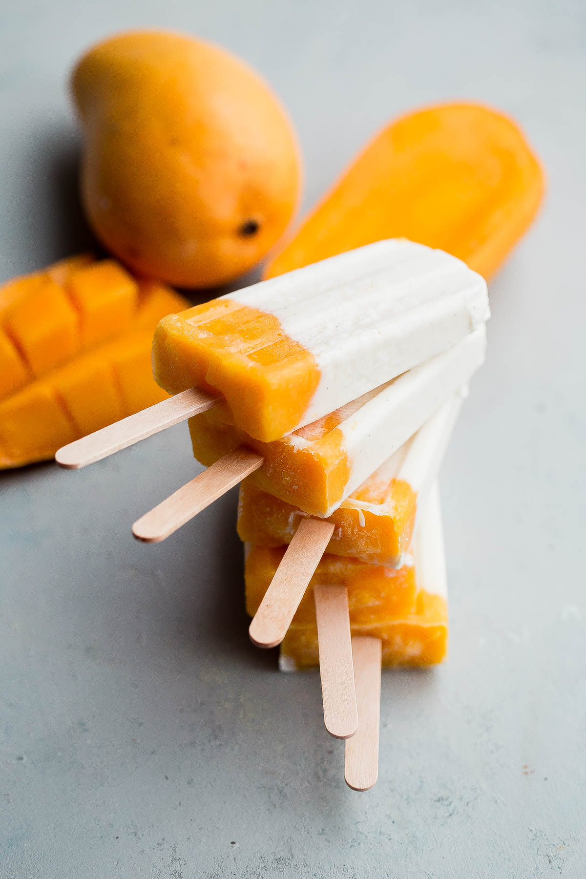 Mango Lassi Popsicles - A Beautiful Plate