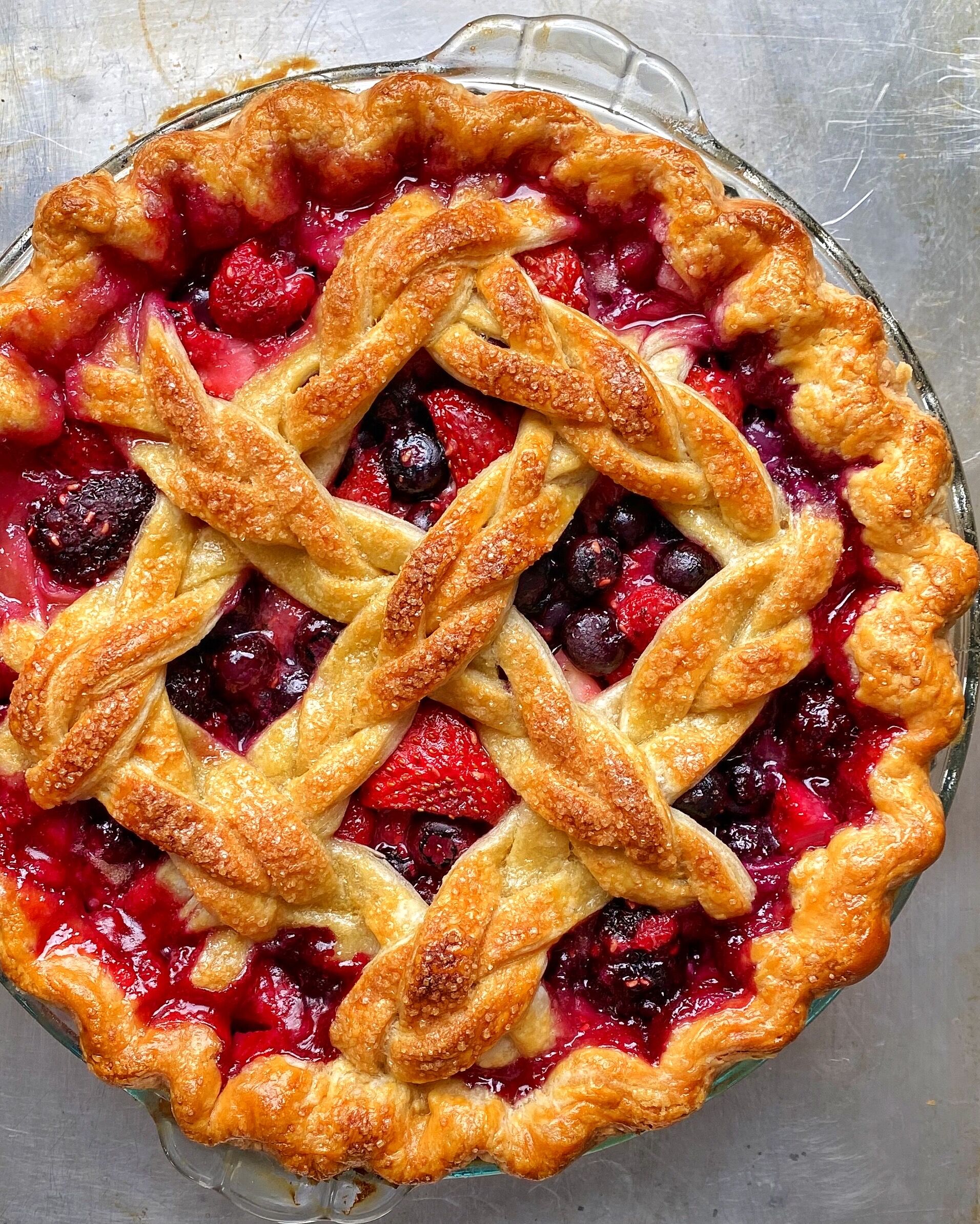Mixed Berry Pie by thefeedfeed | Quick & Easy Recipe | The Feedfeed