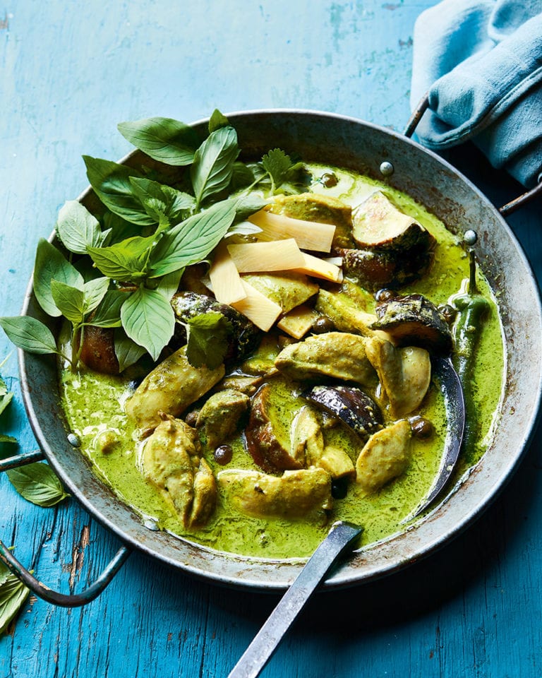 Exotic food best sale green curry recipe