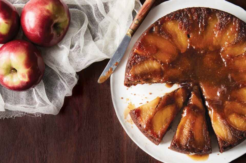 Apple Upside-Down Cake Recipe | King Arthur Baking