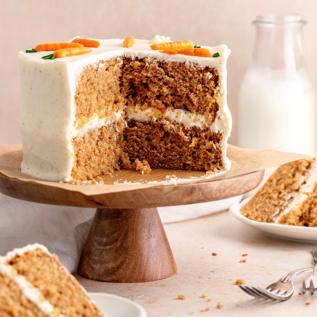 Mini Carrot Cake - Julie Marie Eats