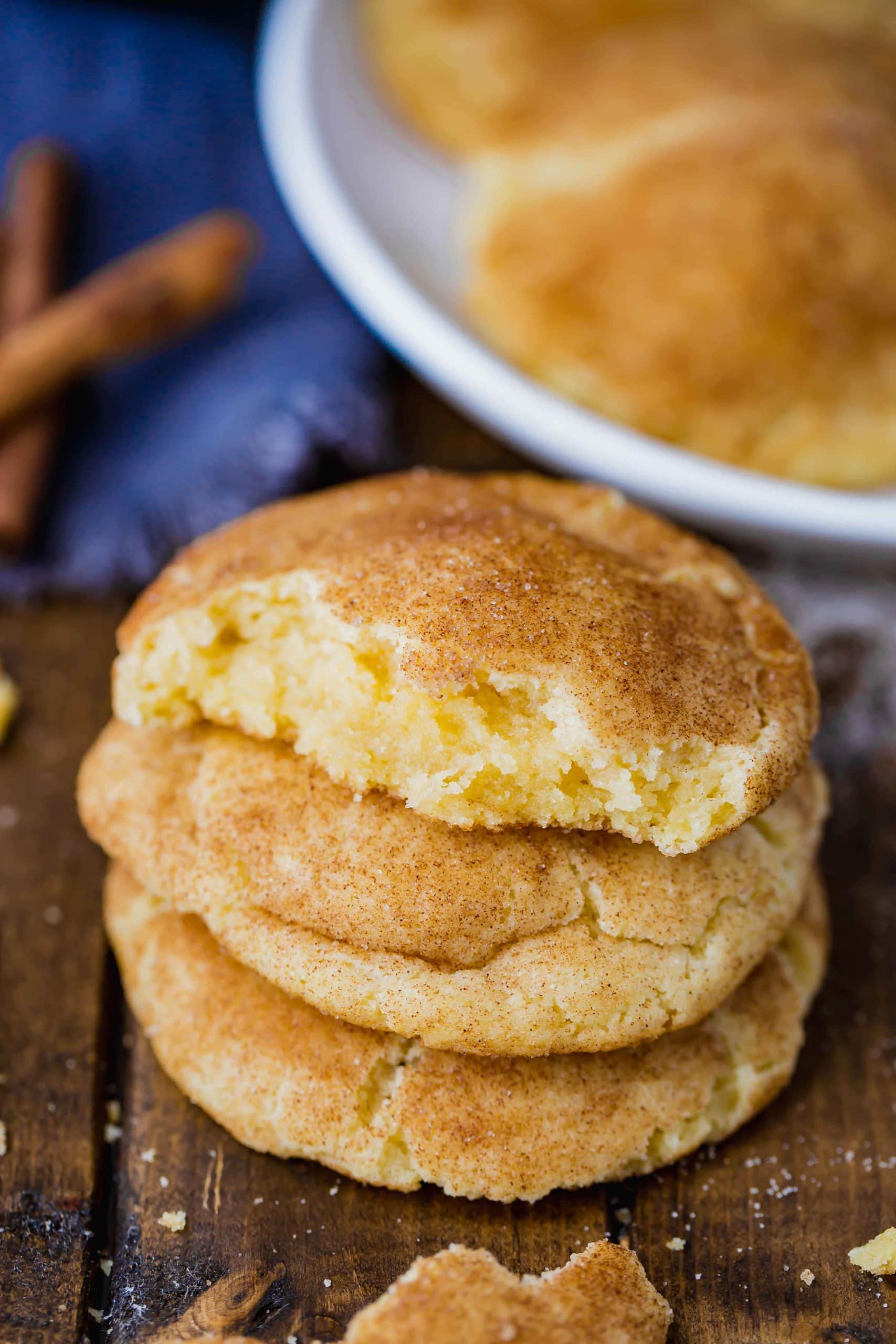 Classic Snickerdoodle Cookies Recipe - Oh Sweet Basil