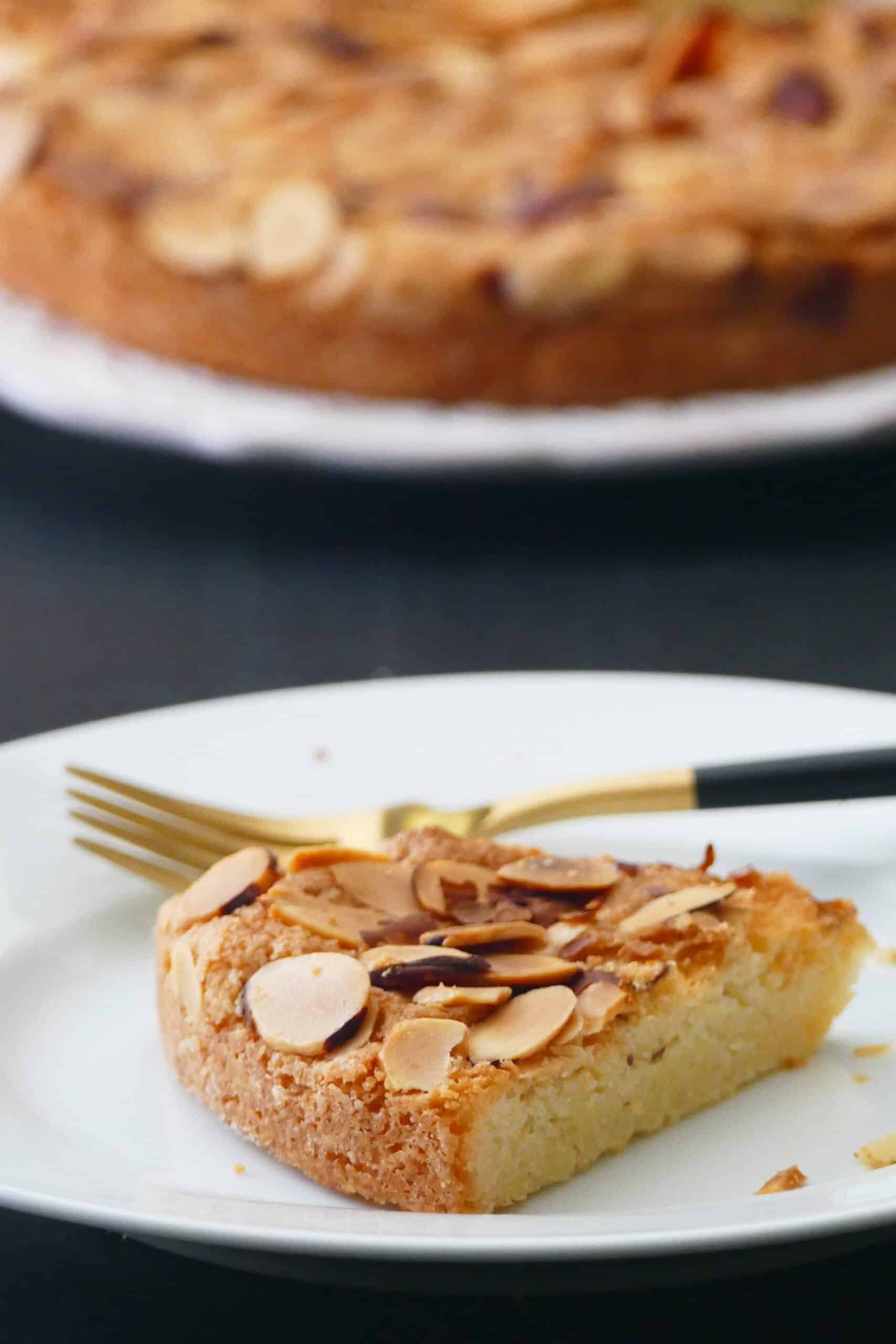 Air Fryer Almond Cake - Paint The Kitchen Red